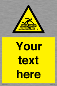 Custom Figure on Roof Sign